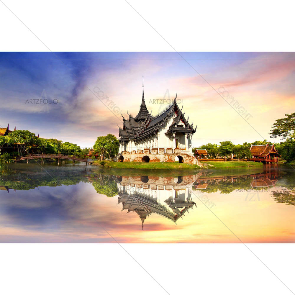 Sanphet Prasat Palace Bangkok Thailand — custom-size art design 5001496