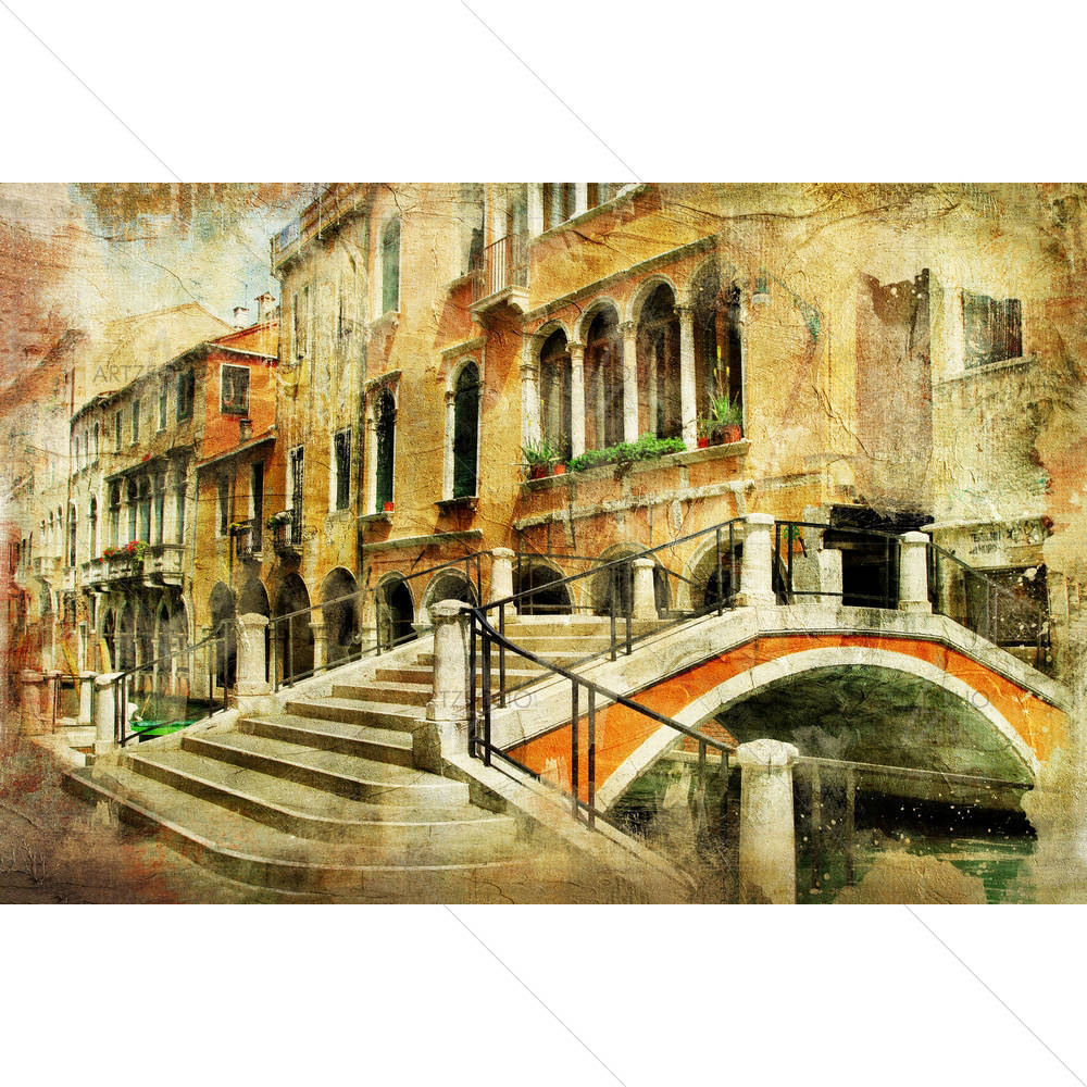 Romantic Venice D4 — custom-size art design 5001553
