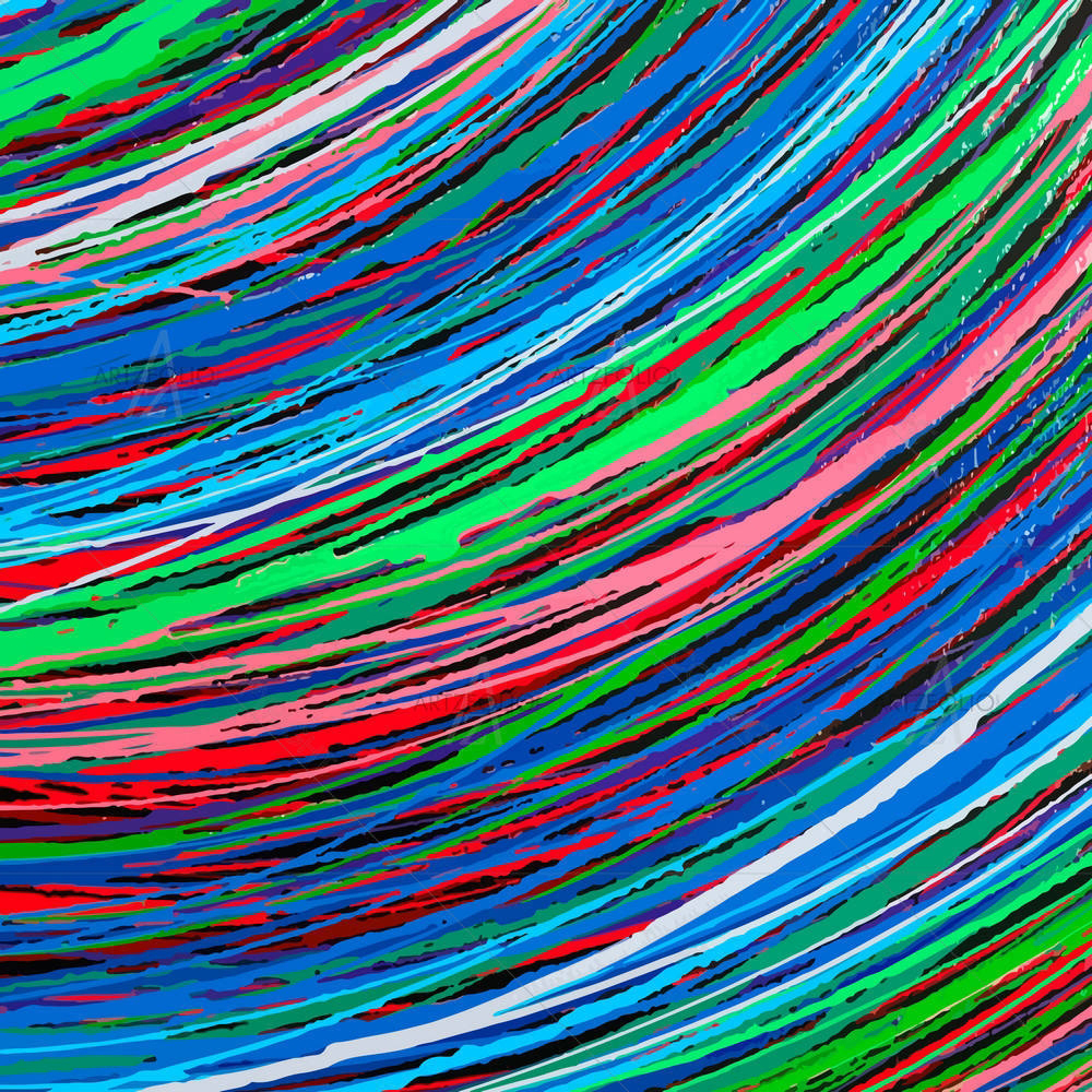 Abstract Stripe Paint D1 — custom-size art design 5001581