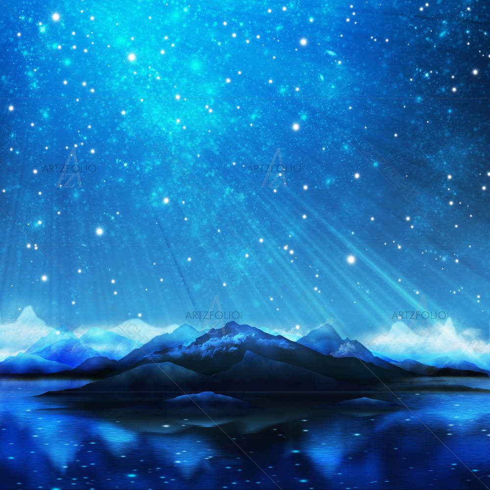 Northern Lights Aurora Borealis D4 — custom-size art design 5001599