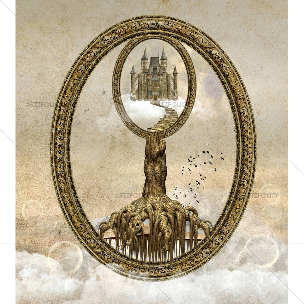 Surreal Fantasy Art — Ancient custom art by ArtzFolio