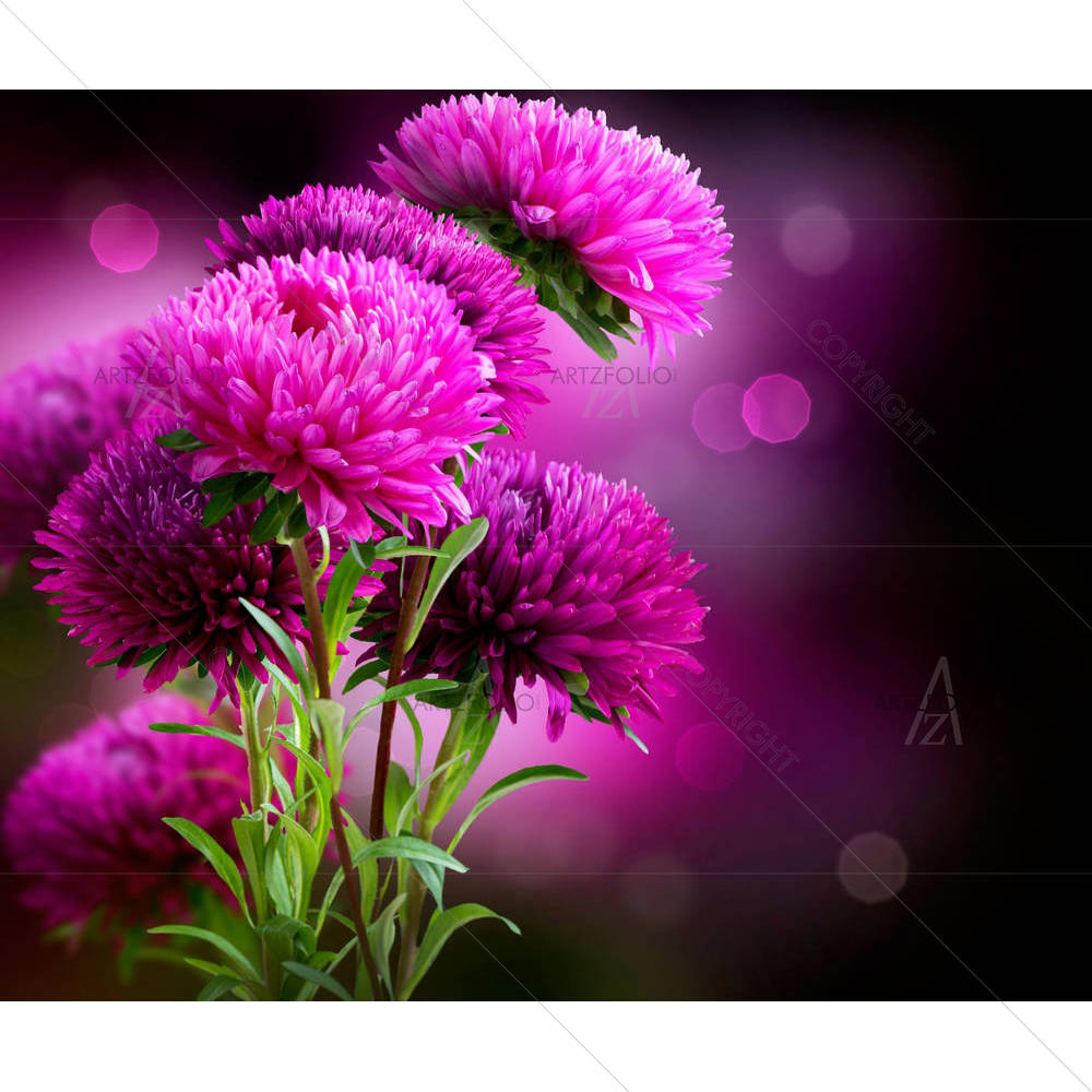 Autumn Flowers — custom-size art design 5001625