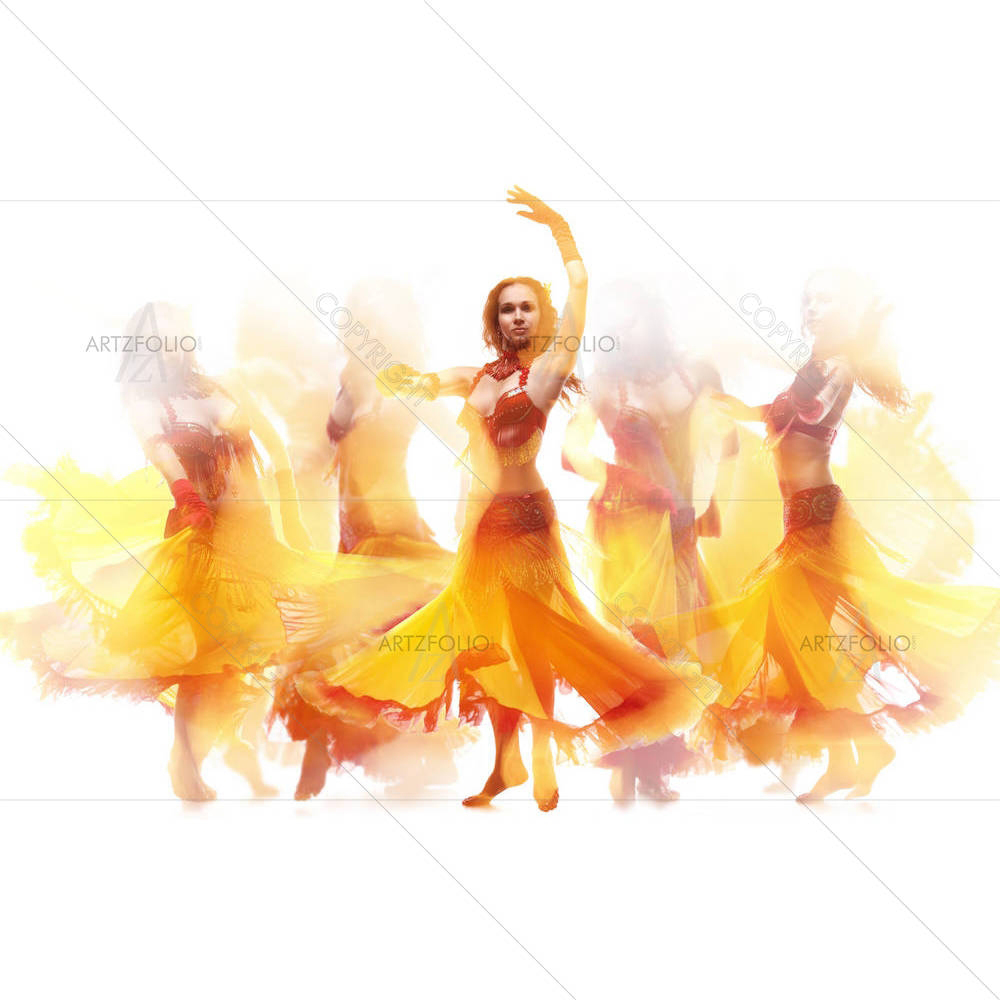 Fire Dance — custom-size art design 5001644