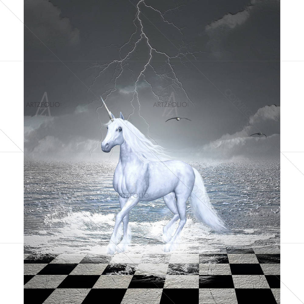 Horse Gallops — Devotional custom art by ArtzFolio