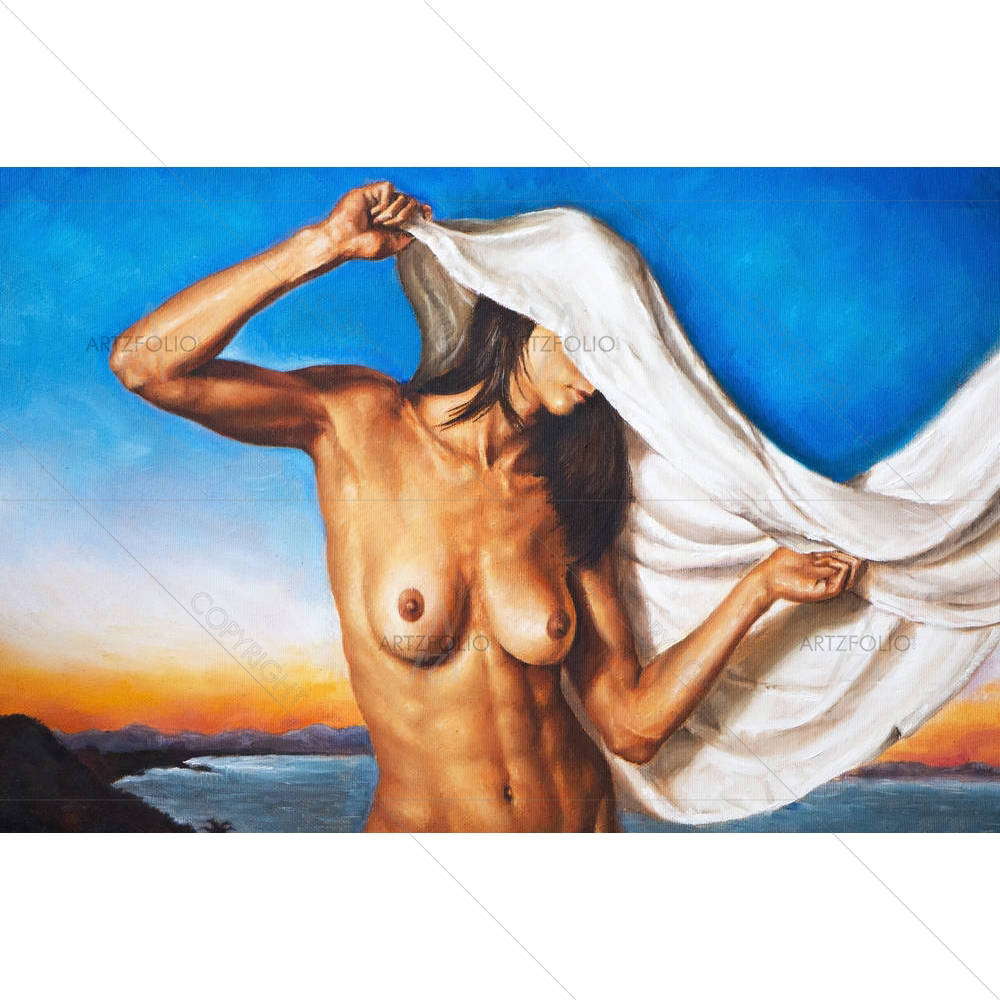 Young Woman D3 — custom-size art design 5001704