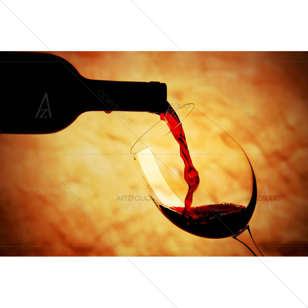 Red Wine Image — custom-size art design 5001737
