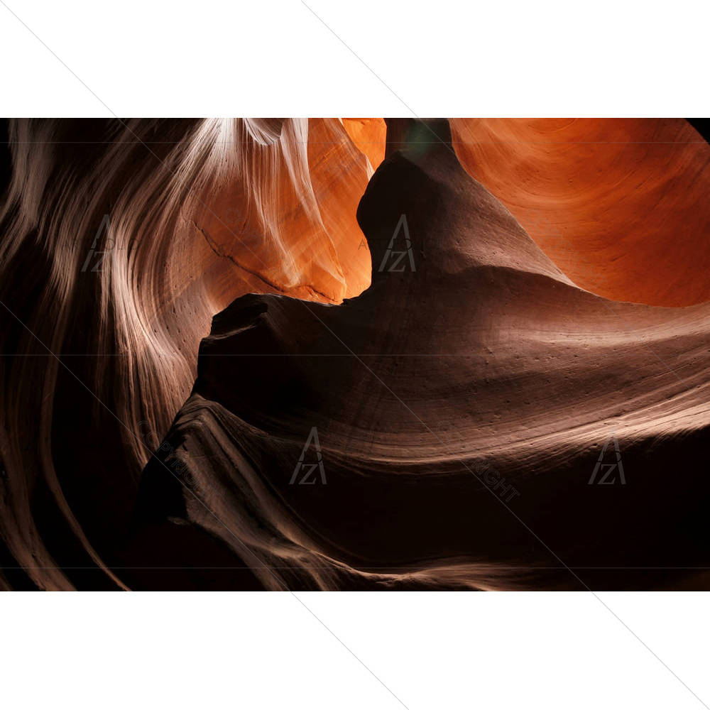 Eroded Rock in Antelope Valley, USA — American custom art by ArtzFolio