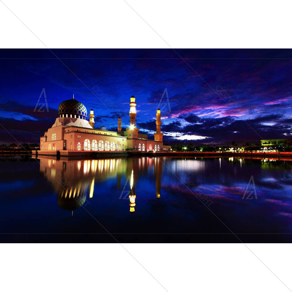 Floating Mosque — custom-size art design 5001808