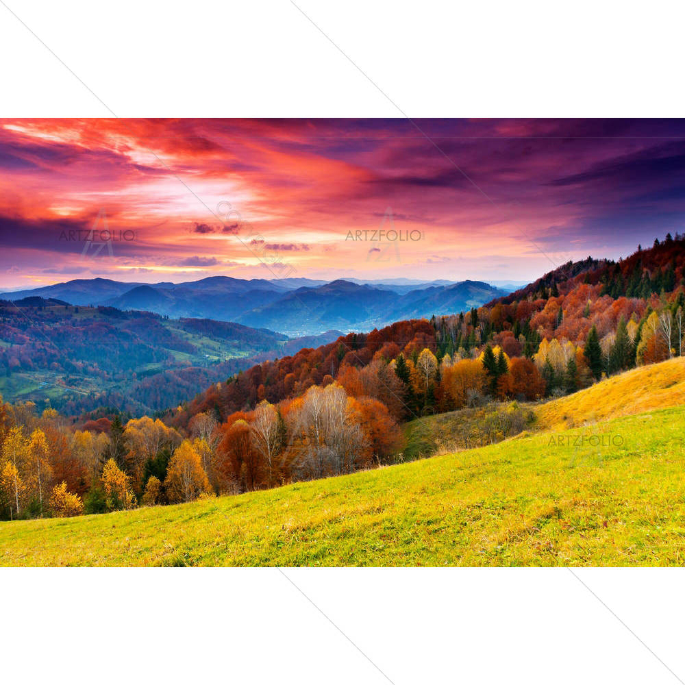 Autumn Landscape D1 — Devotional custom art by ArtzFolio