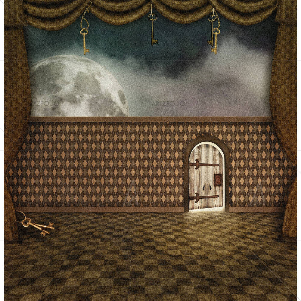 A Little Door — custom-size art design 5001879