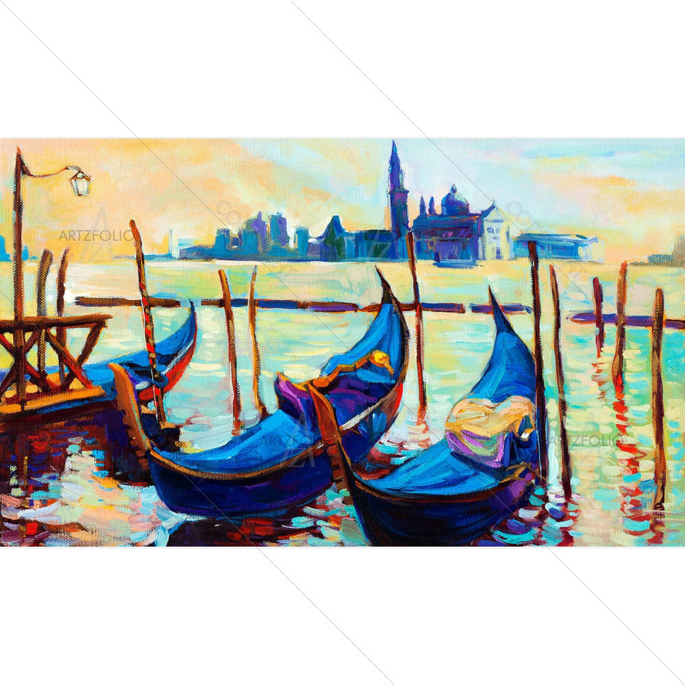 Venice Italy D1 — Ancient custom art by ArtzFolio