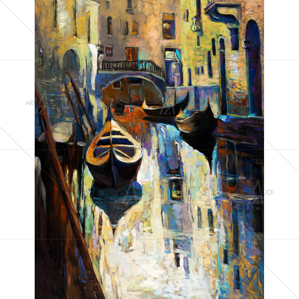 Venice Italy D2 — Ancient custom art by ArtzFolio