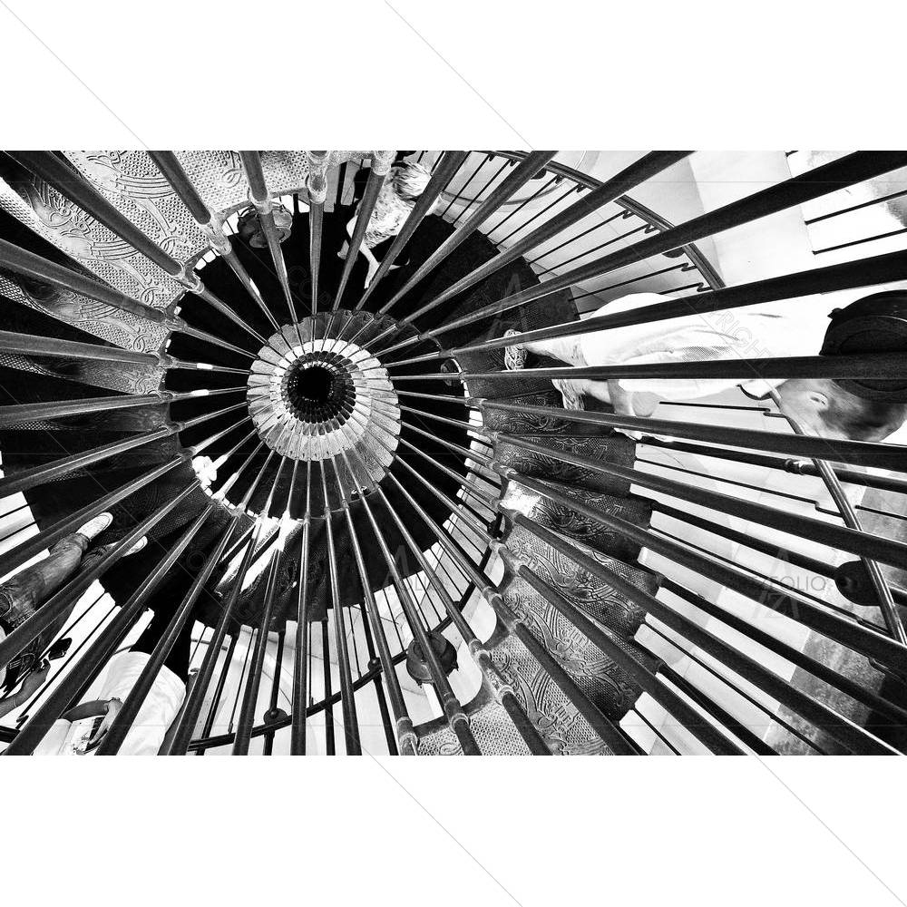 Spiral Staircases Form A Spiral D2 — custom-size art design 5001902
