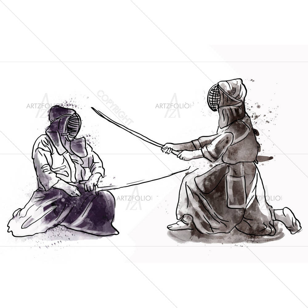 Budo Japanese Martial Art & Philosophy Way — custom-size art design 5001957
