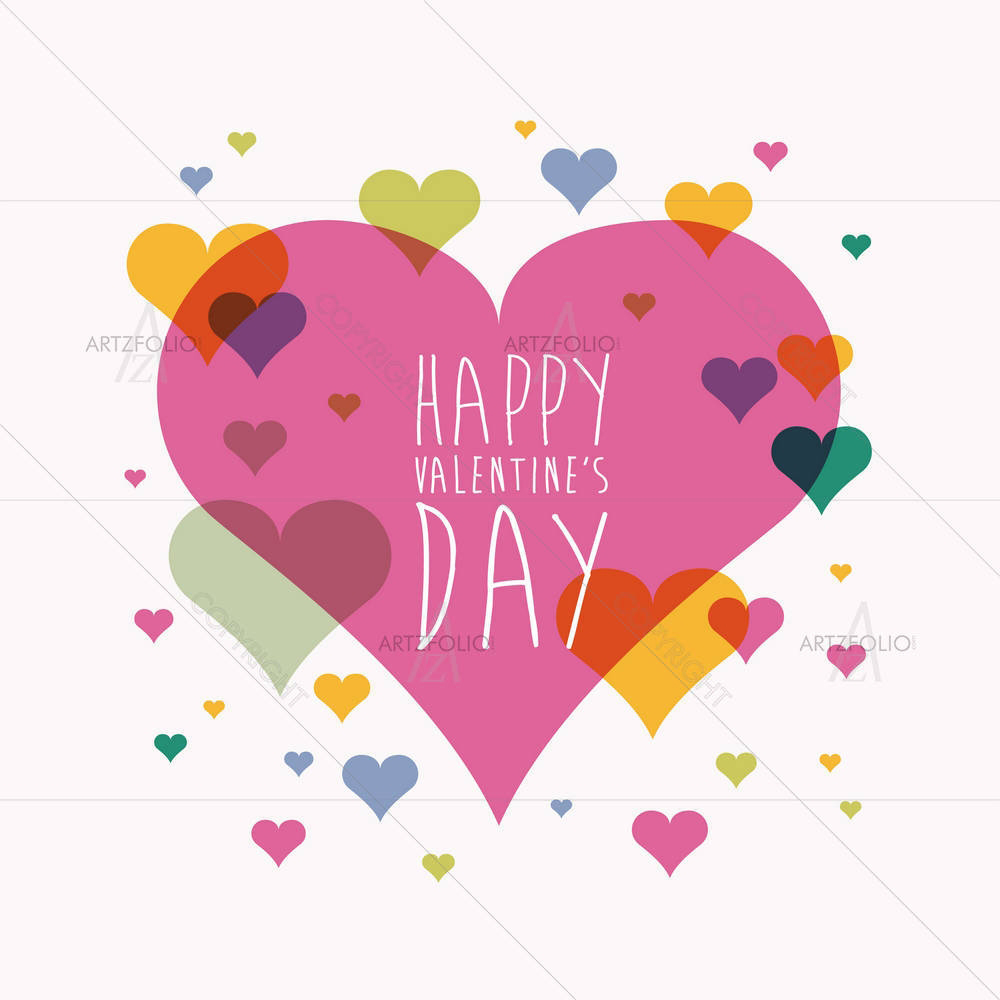 Happy Valentine S Day — custom-size art design 5001961