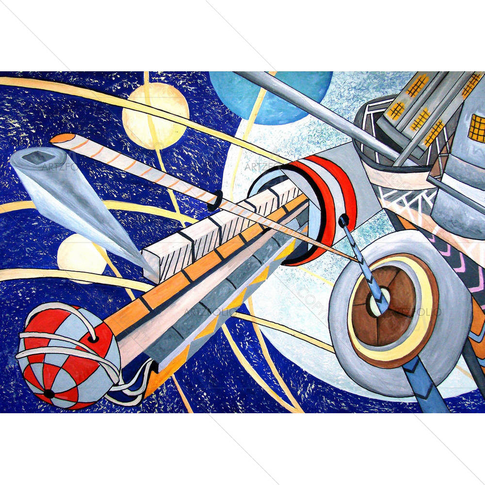 Cosmos Space Artwork — custom-size art design 5001979