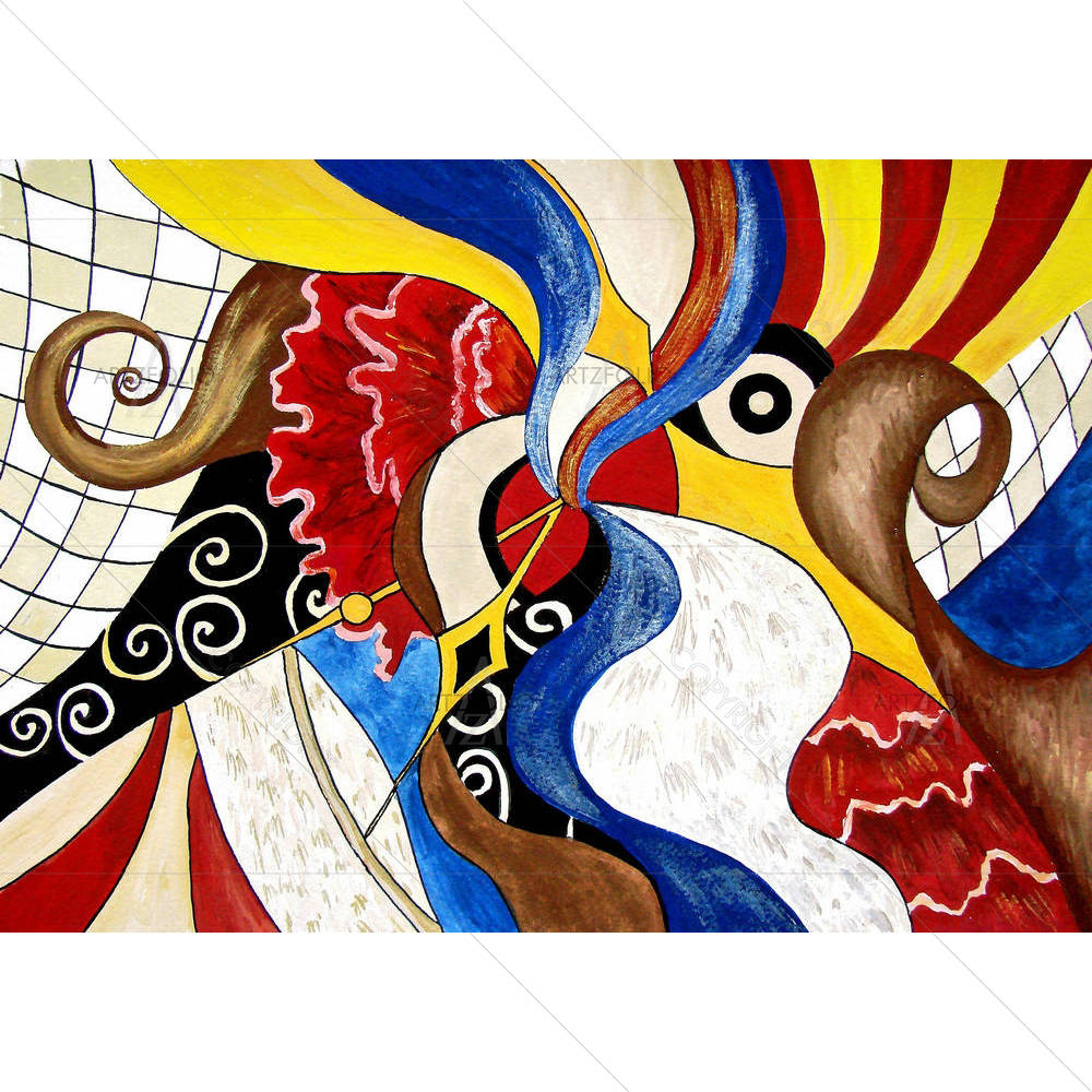 Spanish Flag & National Colors — custom-size art design 5001989