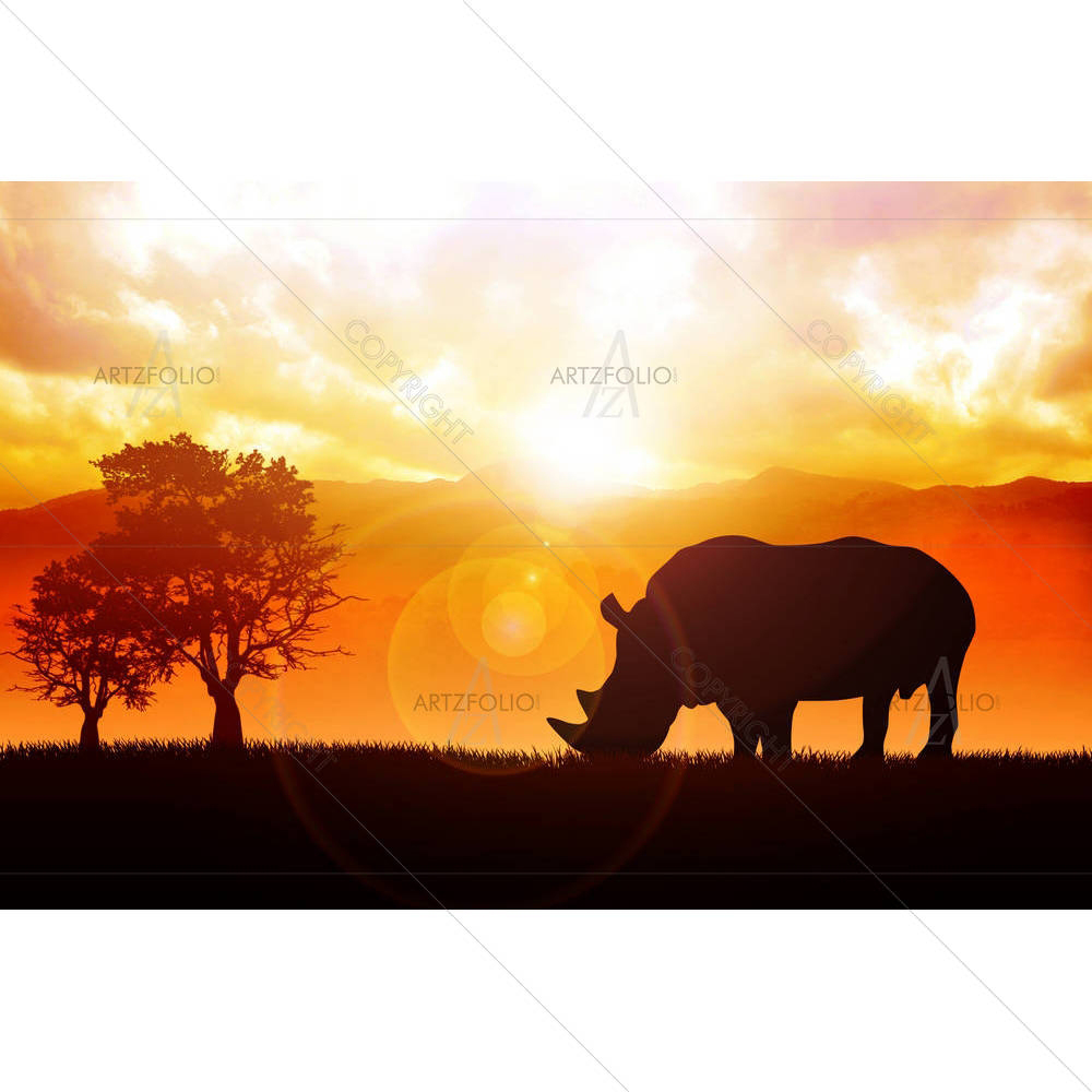 Rchino — African custom art by ArtzFolio