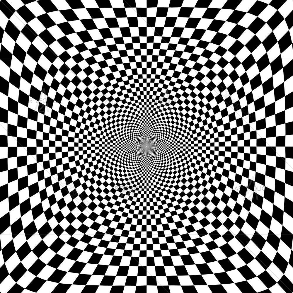 Black & White Chess — Abstract custom art by ArtzFolio