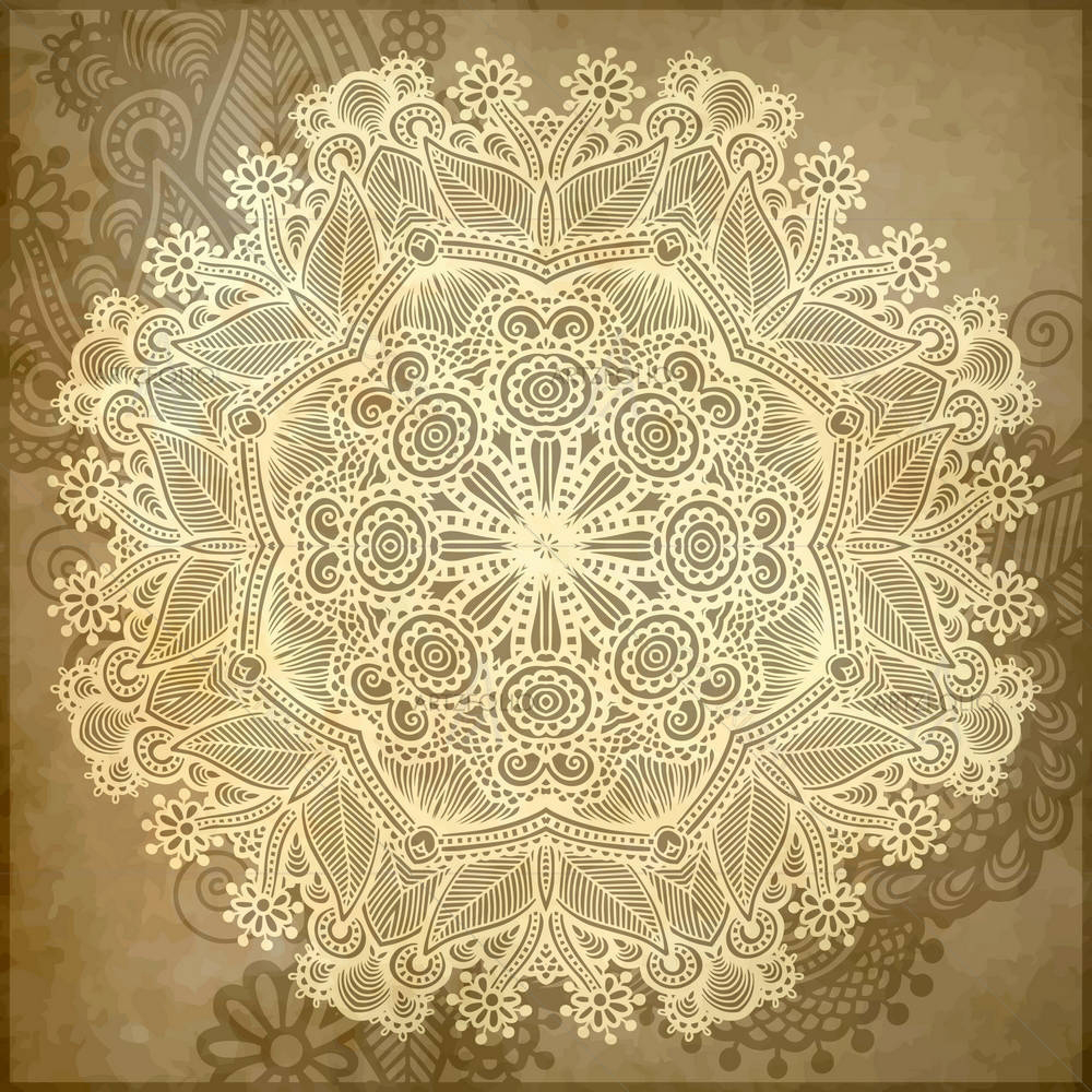 Circle Lace Ornament — Devotional custom art by ArtzFolio