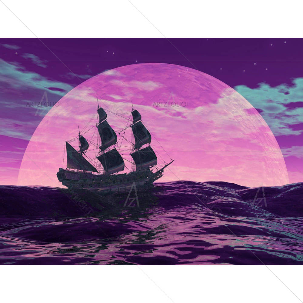 Flying Dutchman — custom-size art design 5002081