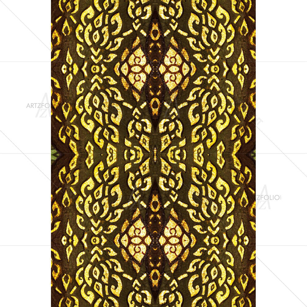 Traditional Thai Style Art — custom-size art design 5002101