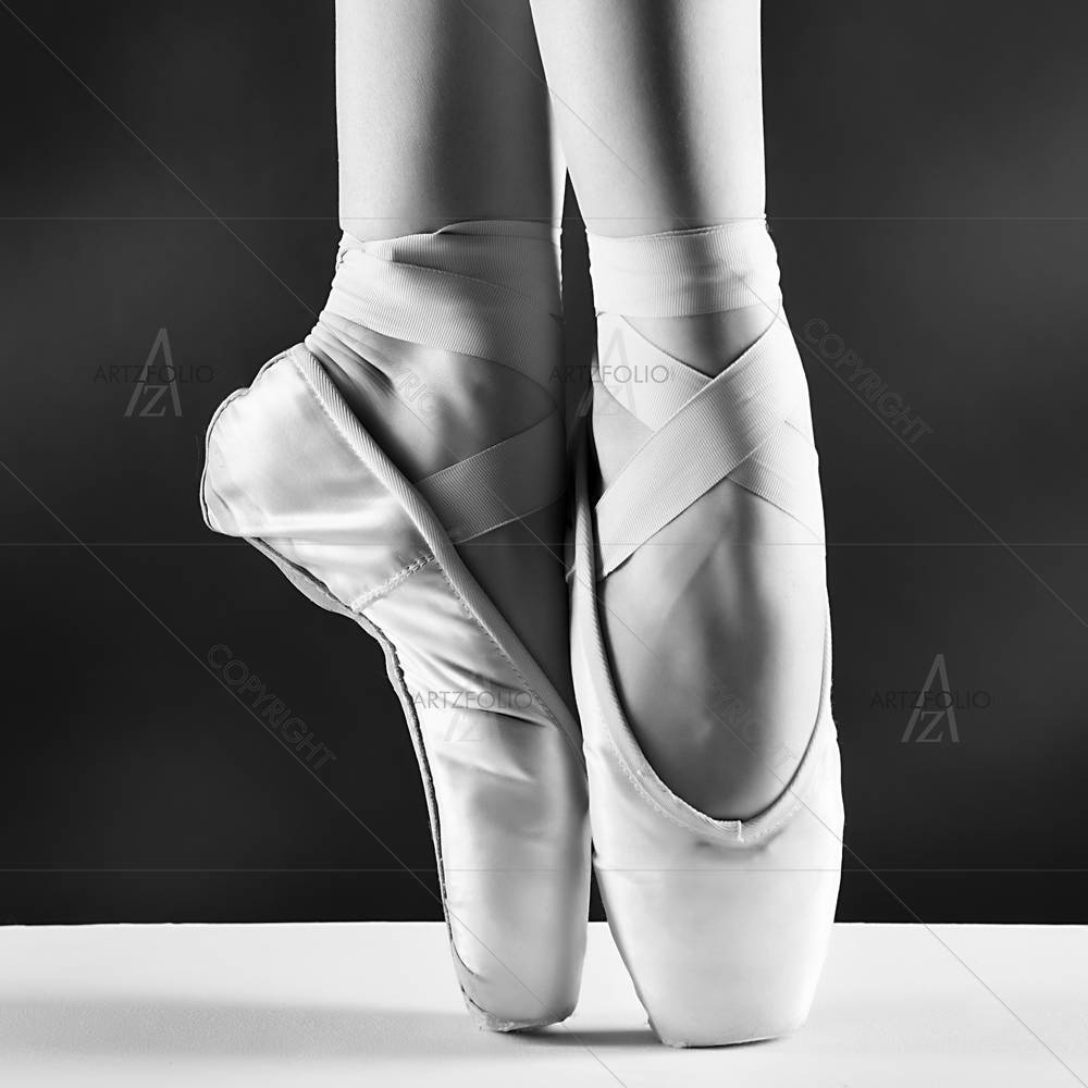 Ballerina's Pointes — Dance custom art by ArtzFolio
