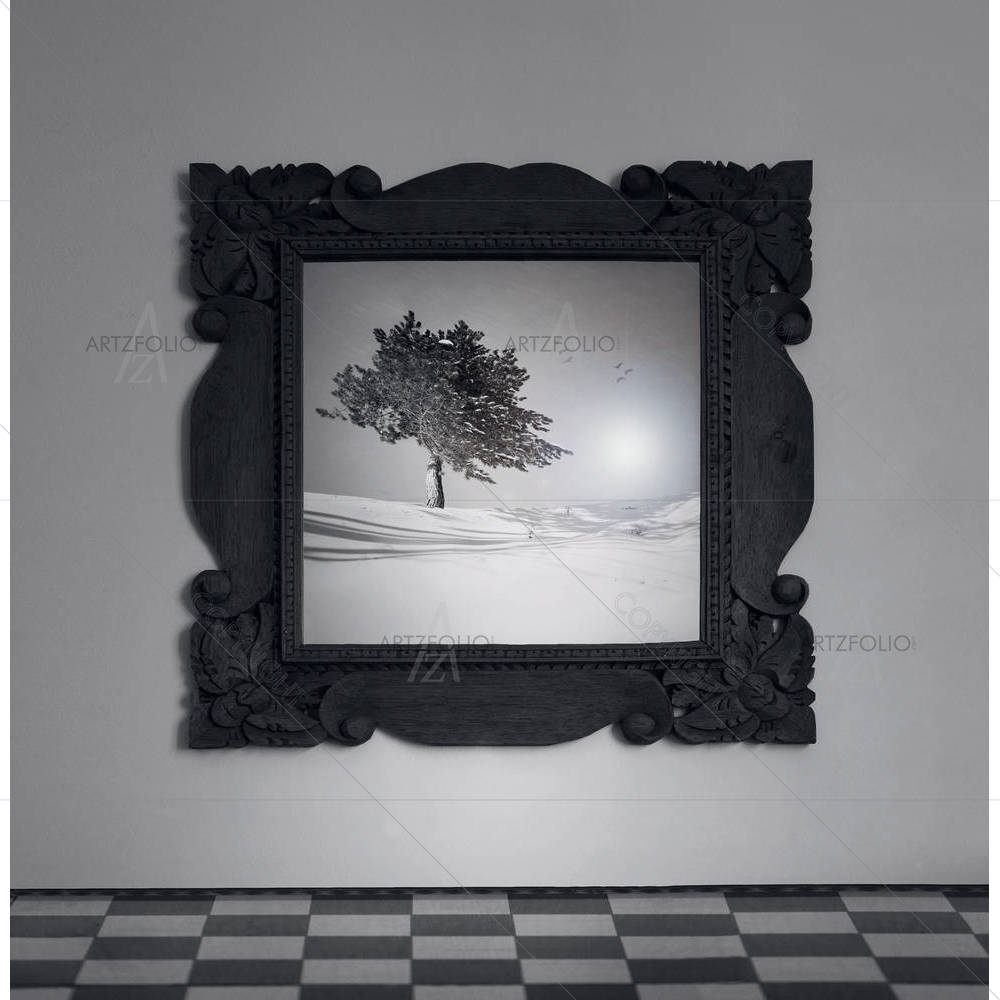 Tree On The Snow — custom-size art design 5002122