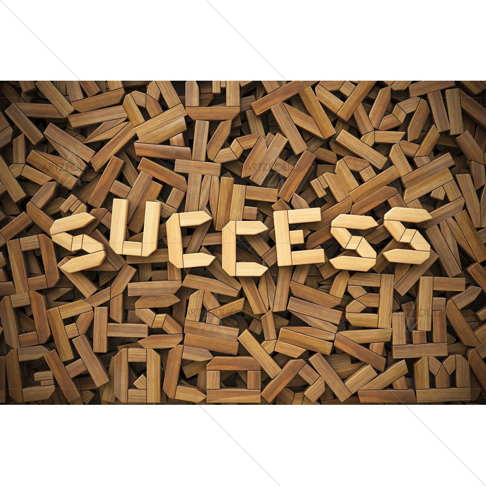 Photo of Wooden Letters D2 — custom-size art design 5002151