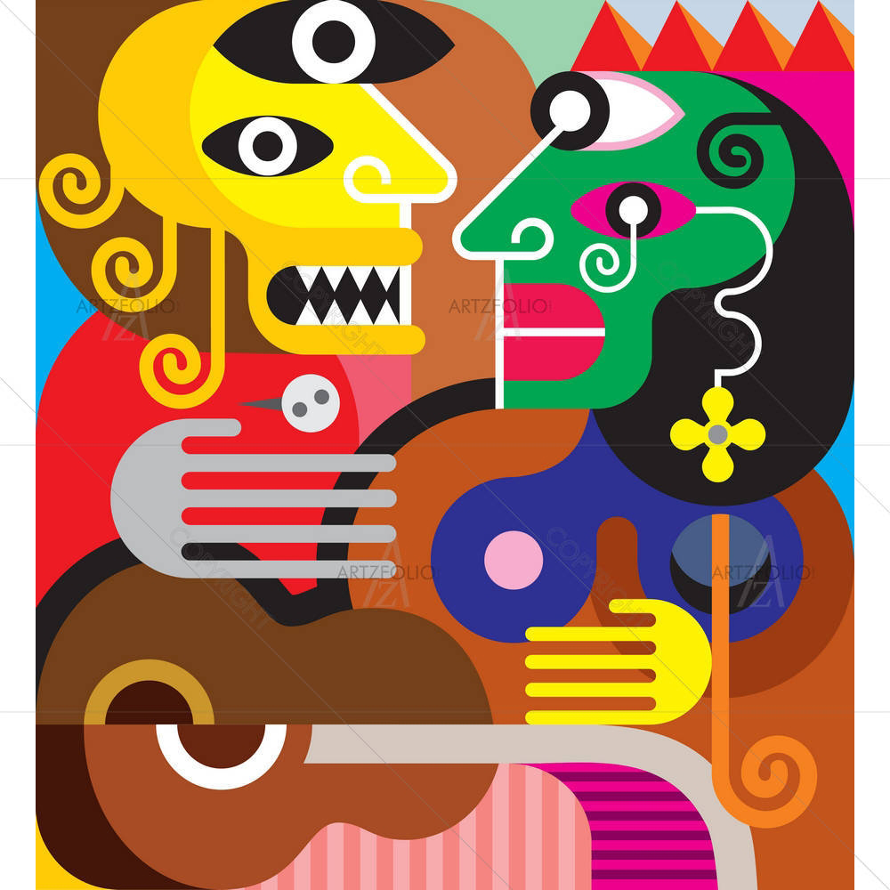 Modern Fine Art D2 — custom-size art design 5002169