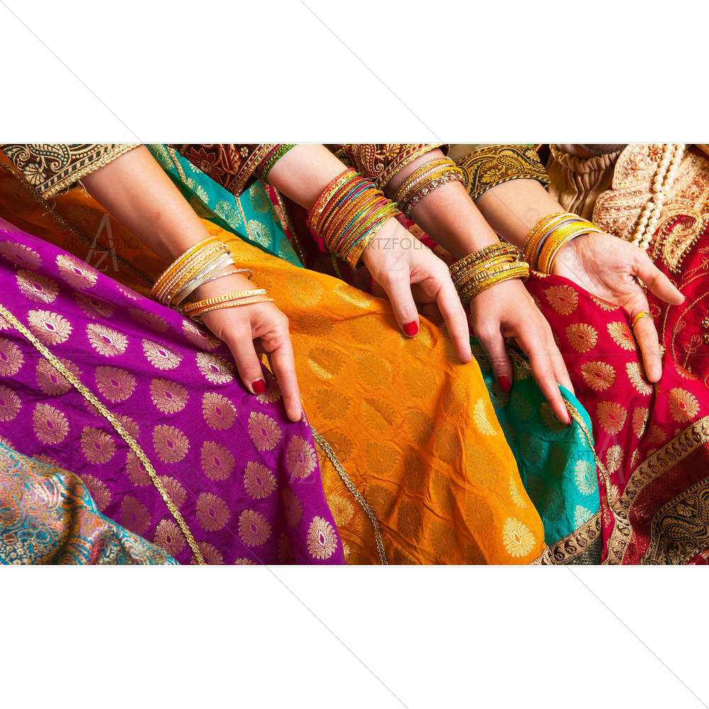 Bollywood Dancers — custom-size art design 5002186
