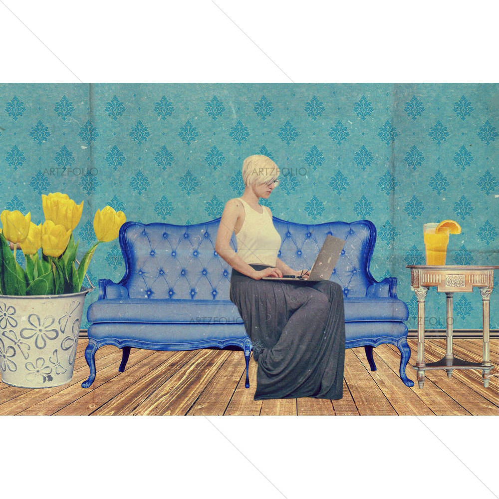 Beautiful Woman D3 — custom-size art design 5002240