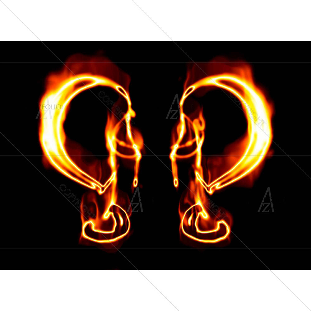 Burning Objects — Abstract custom art by ArtzFolio