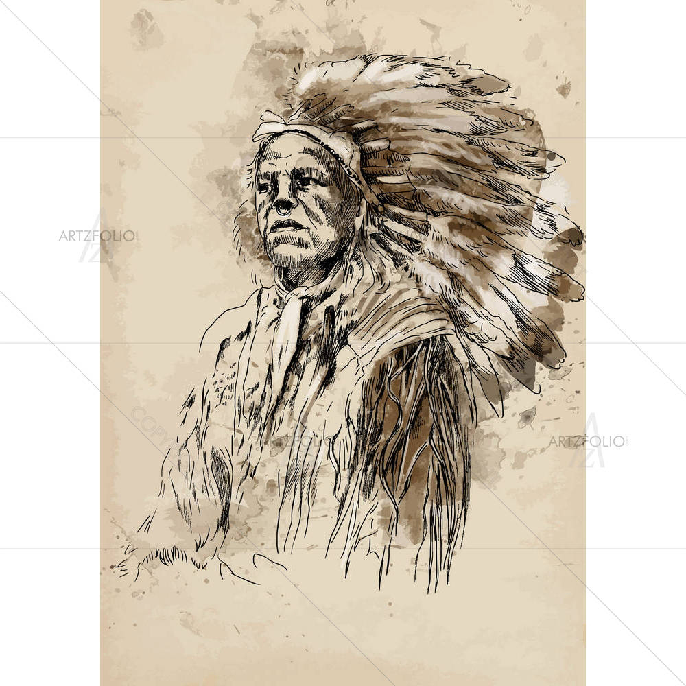 Indian D1 — custom-size art design 5002277