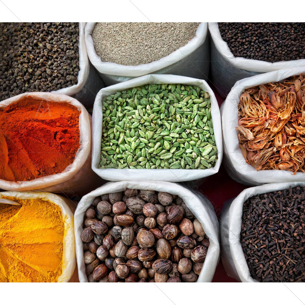 Indian Colored Spices — custom-size art design 5002306
