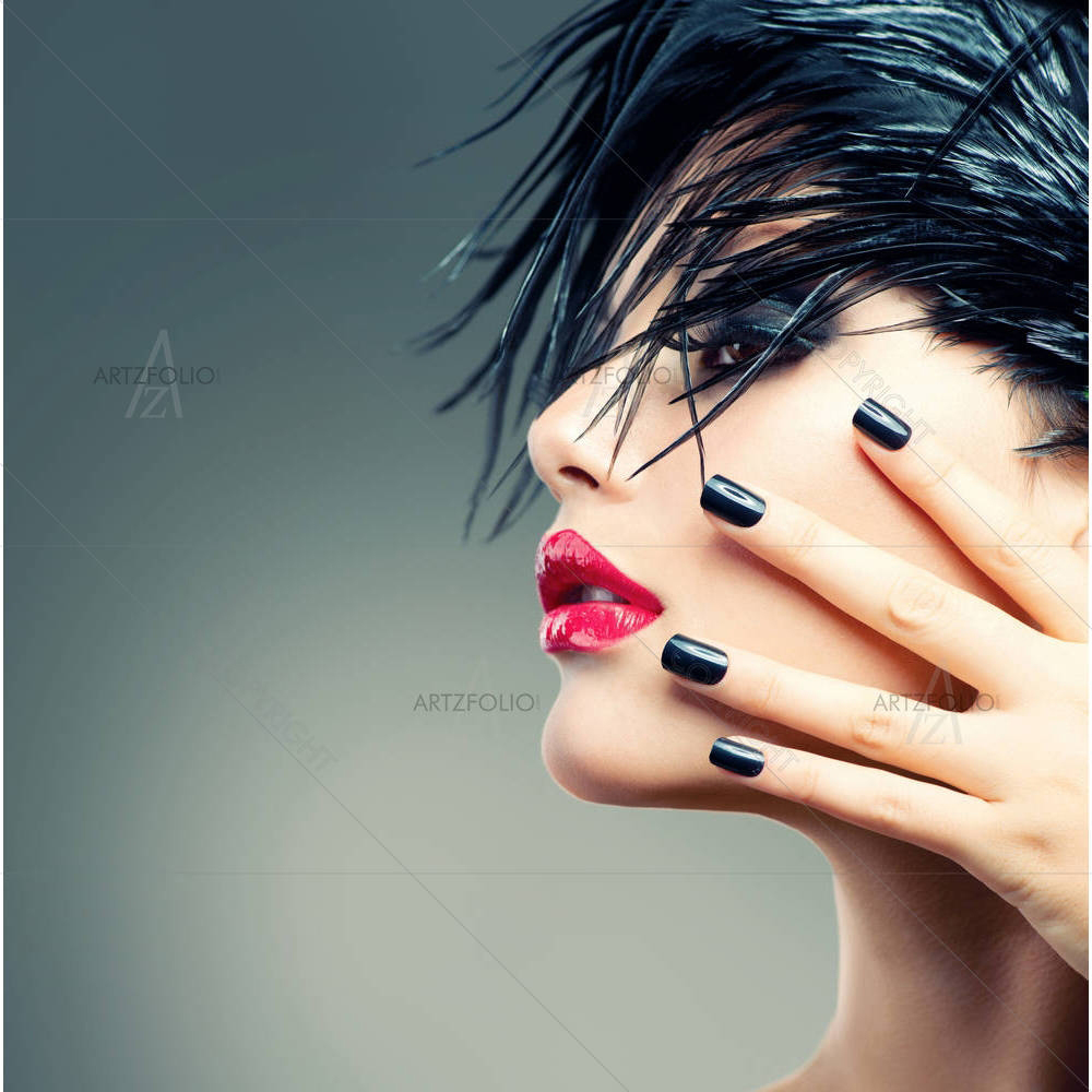 Fashion Art Girl — custom-size art design 5002338