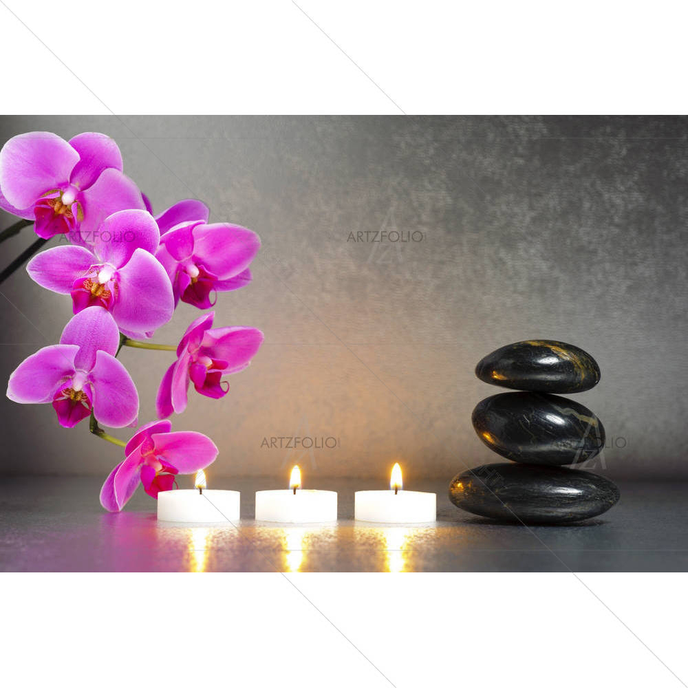 Japanese Zen Garden D4 — Botanical custom art by ArtzFolio