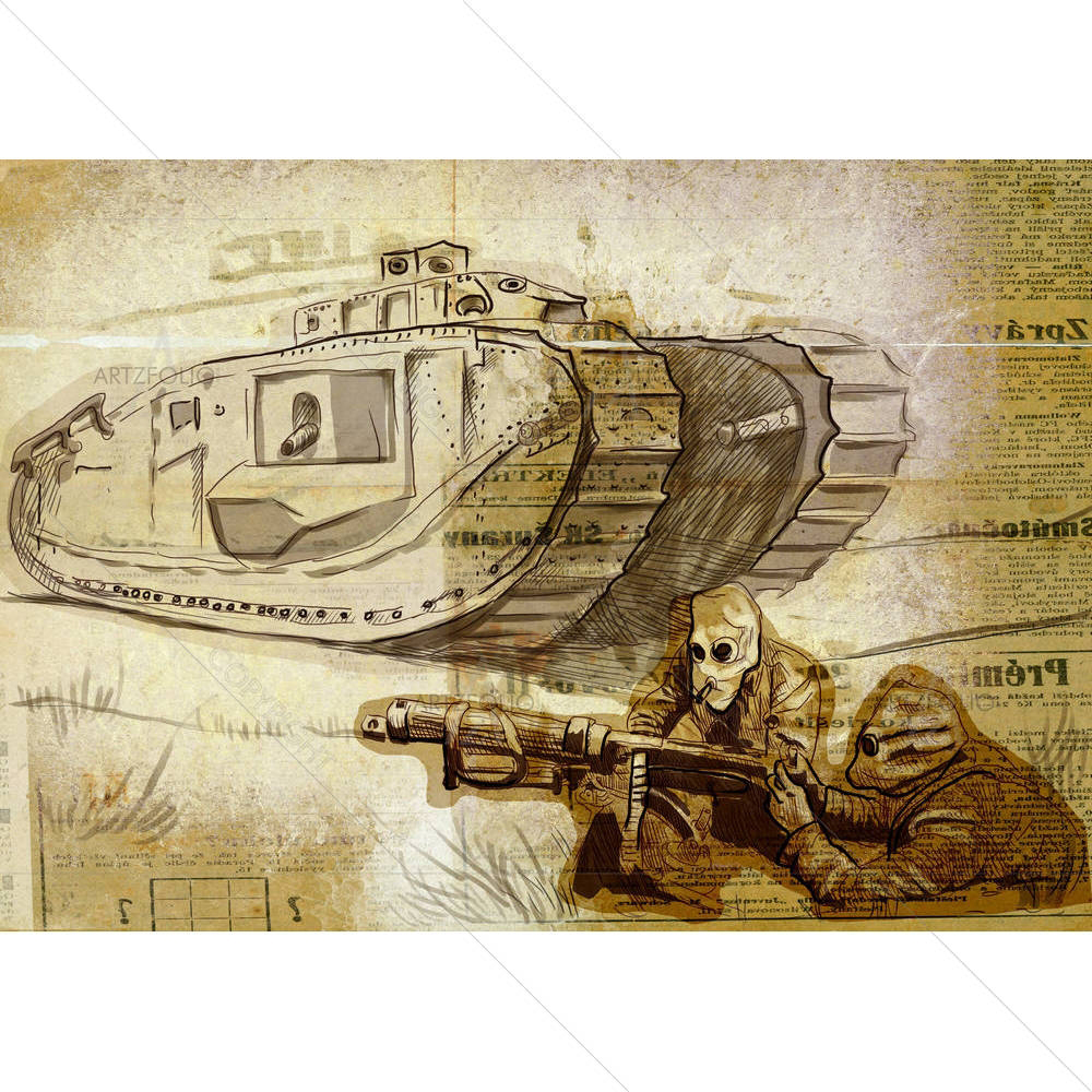 Battle — custom-size art design 5002377