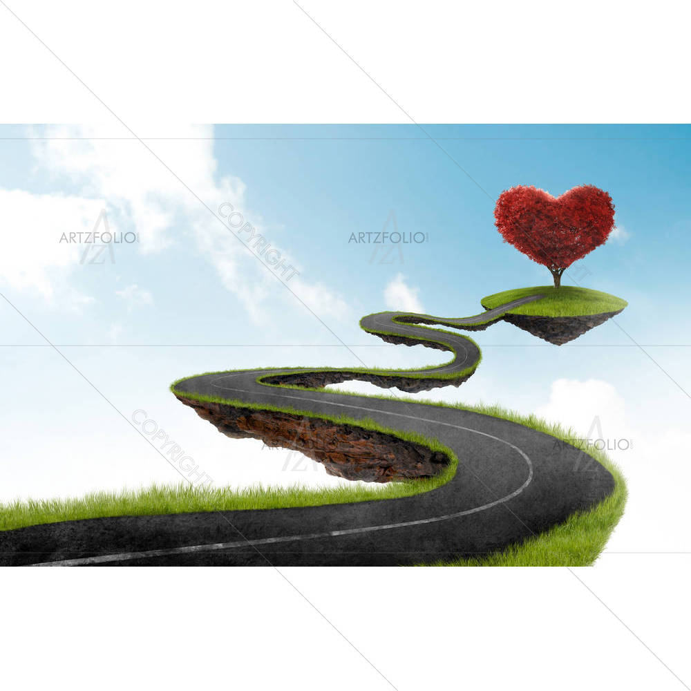 Heart Shape Tree — custom-size art design 5002421