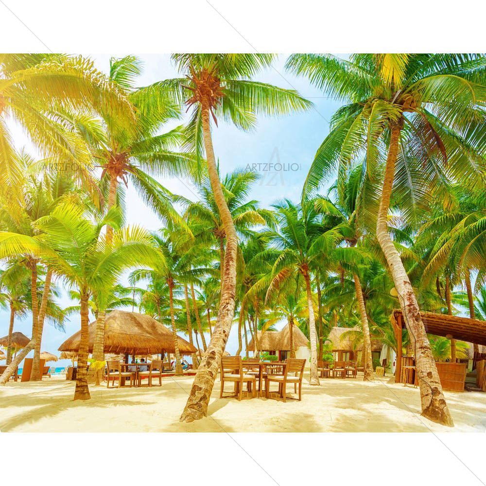 Romantic Island In Atlantic Ocean — American custom art by ArtzFolio