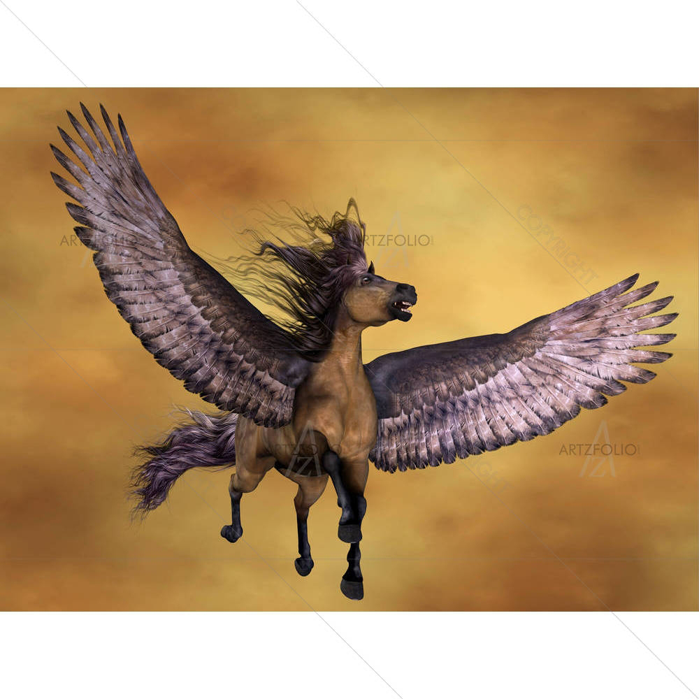 Gruella Pegasus — custom-size art design 5002450