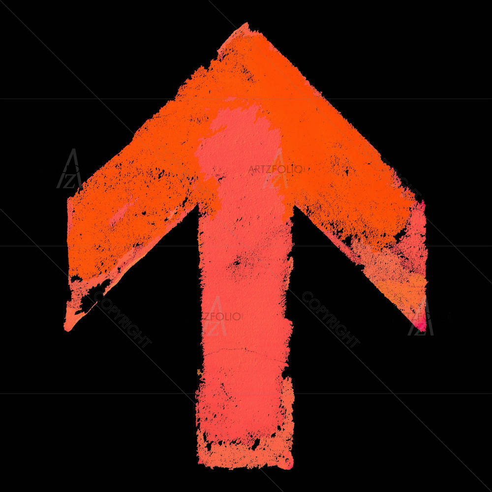 Grunge Design Arrows D1 — Abstract custom art by ArtzFolio