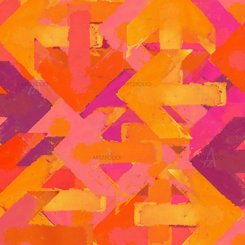 Grunge Design Arrows D3 — Abstract custom art by ArtzFolio