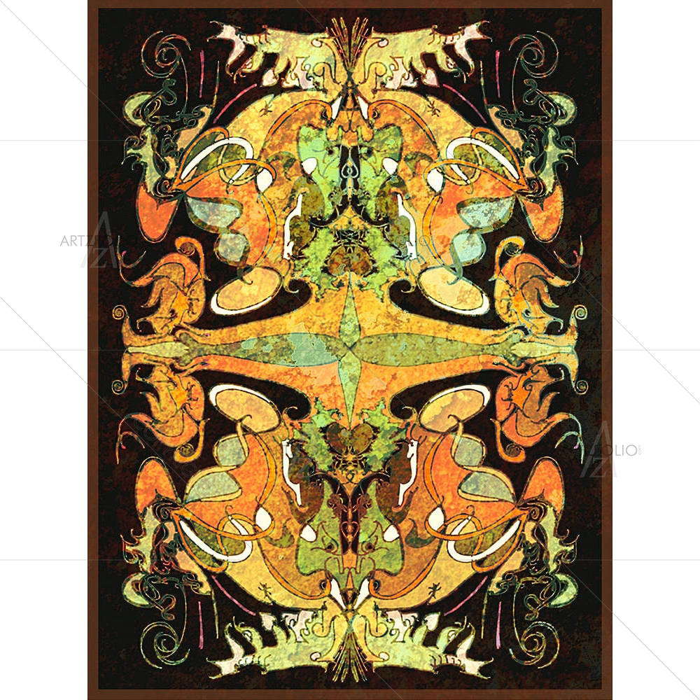 Multicolored Tones — custom-size art design 5002504