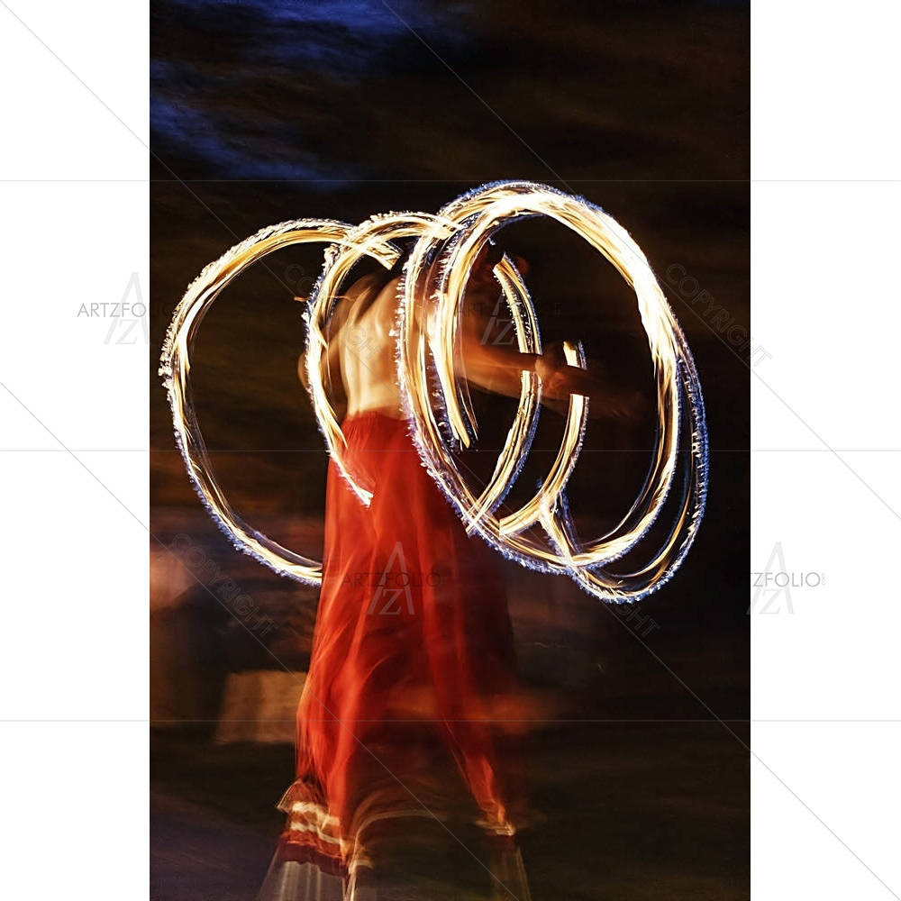 Fire Show In Romanian Folklore — custom-size art design 5002506