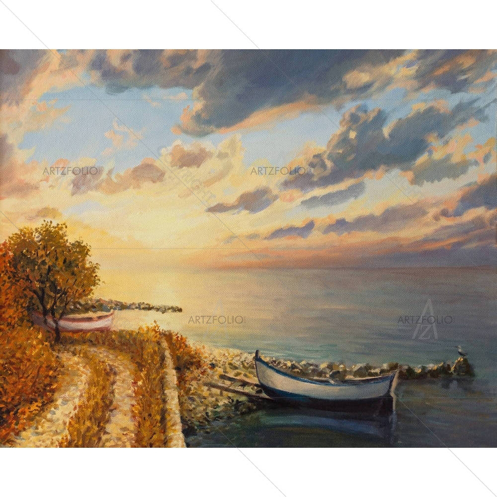 Colorful Sunrise — custom-size art design 5002511