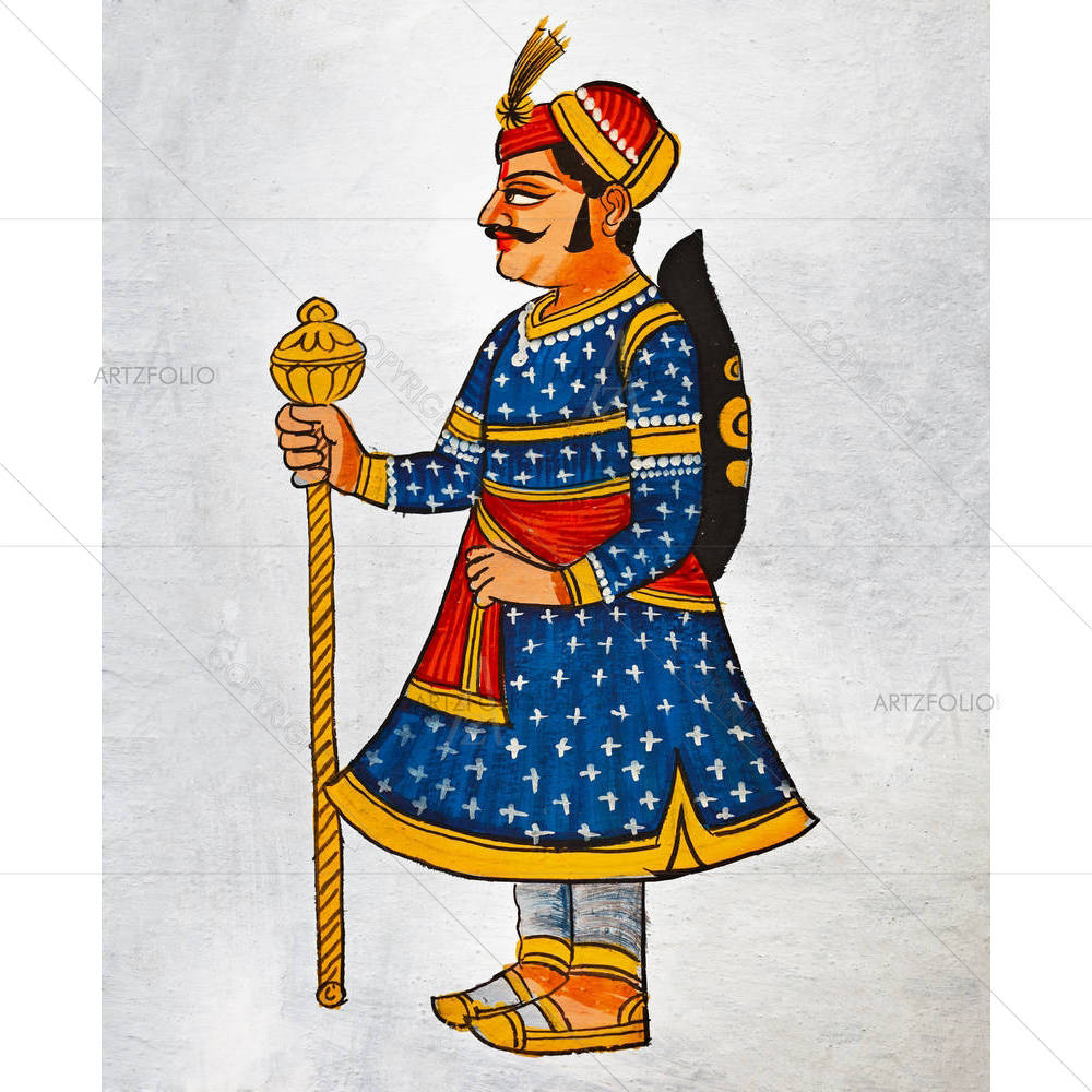 Maharaja India Udaipur — custom-size art design 5002513