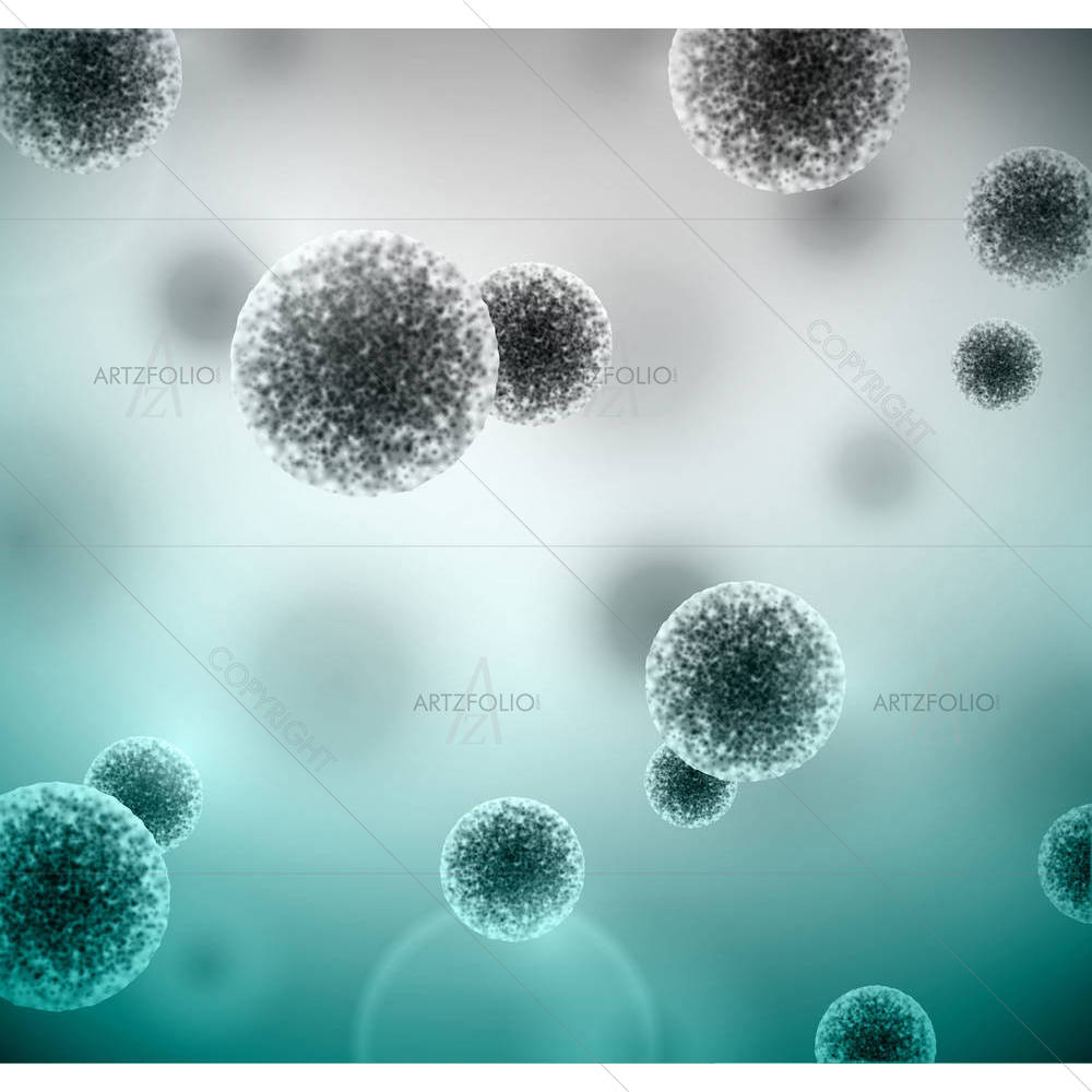 Bacteria & Blending Effects — Abstract custom art by ArtzFolio