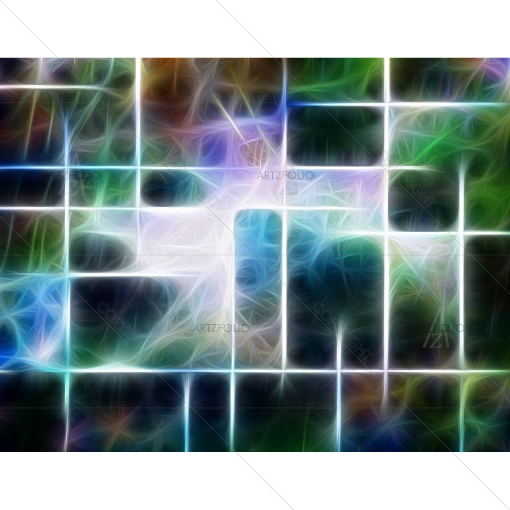 Geometric Abstract D2 — custom-size art design 5002538