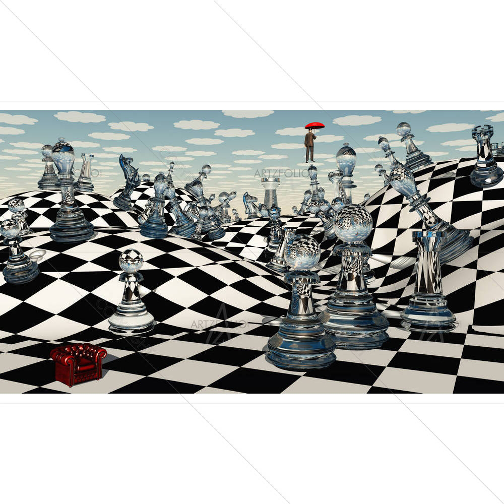 Fantasy Chess — custom-size art design 5002562